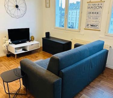 Saint-Nazaire Apartamento | Appartement Escale Paquebot Confort et Élégance