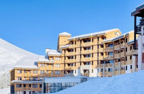 Belle Plagne Apartamento | Appartement 2 pièces + cabine, ski aux pieds, piscine, espace bien-être, animaux admis, Belle Plagne - FR-1-181-2808