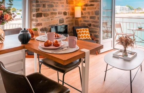 Larmor-Plage Apartamento | Appartement Larmor-Plage, 2 pièces, 2 personnes - FR-1-349-73