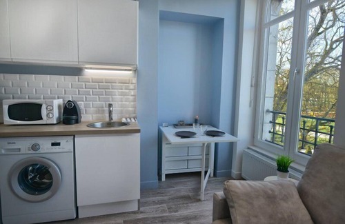 Besancon Apartamento | Studio Vauban-Apartamento-Superior-Baño con ducha