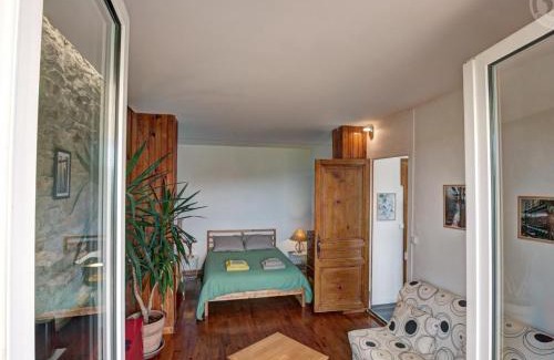 Saint-Genest-Lerpt Casa | Appartement lumineux avec terrasse et cheminée à Saint-Genest-Lerpt - FR-1-496-287