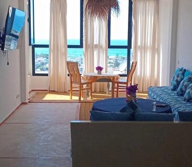 Oualidia Apartamento | Appartement Michele Vue sur Mer pour les familles
