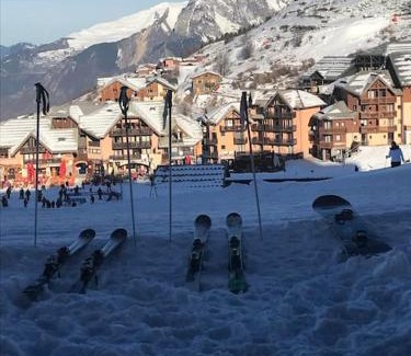 Valmeinier Apartamento | Appartement montagne Valmeinier 1800