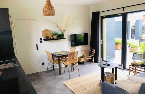 Mesnil-Val-Plage Apartamento | Appartement - Piscine - Terrasse, Beau Séjour