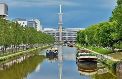 Moulin du Comte Apartamento | Appartement Rennes stade parking gratuit
