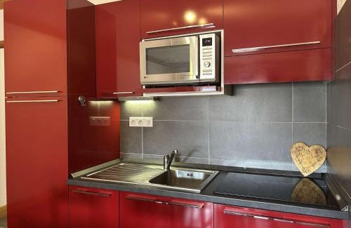 Montgenevre Apartamento | Appartement Ski aux Pieds, 6 Pers, Montgenèvre – Terrasse et Confort - FR-1-330D-67