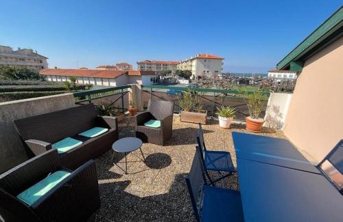 Anglet Apartamento | Appartement T2 cosy bord de plage à Anglet, terrasse, 2 étoiles - FR-1-239-884