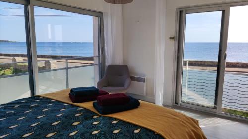 Concarneau Apartamento | Appartement T3 de 74m2 très lumineux vue panoramique mer et plages