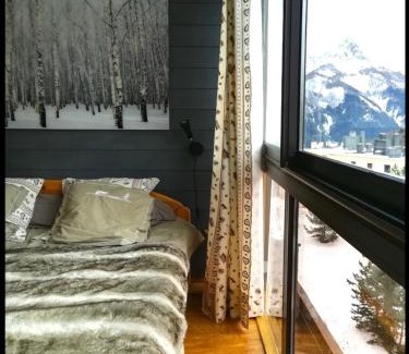 Pra Loup Apartamento | Appartement T4 esprit chalet jolie vue PRA LOUP 1600