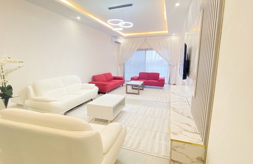 Point E Apartamento | Appartements Avec Piscine, Salle de Sport à Loin de la Plage Avec 3 Chambres