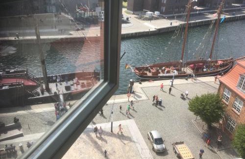 Wismar Apartamento | Appartment im Ohlerich Speicher in Wismar mit Stadt -und Meerblick