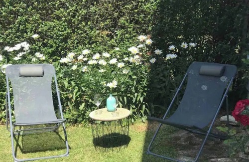 Blonville-sur-Mer Apartamento | Appt in residence with garden for 4 people /Nearby (200m) sea and town center