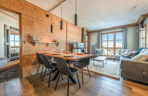 Arc-1950 Apartamento | Appt rénové, 6 personnes Arc 1950 vue exceptionnelle MontBlanc, sauna, hammam, piscine int et ext