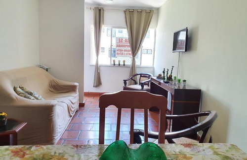 Algodoal Apartamento | Apt com ar condicionado, piscina, sauna, vaga e 2 minutos da Praia.