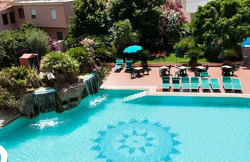 Orosei Apartamento | Apt. Rosaria 1A shared Swimming Pool