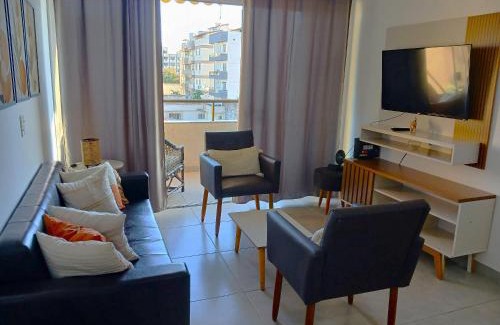 Vila Nova Apartamento | Apto con balcón a 650m del mar, Cabo Frio CVY0306
