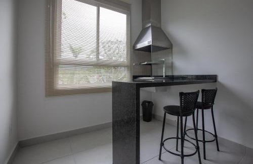 Estufa II Apartamento | Apto 3 Dorms, 1 Suíte, JP2 Home Resort Ubatuba - Churrasqueira Gourmet, Ar Condicionado, Piscinas, Sauna e Salão de Jogos