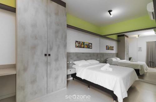 Campeche Norte Apartamento | Apto em cond Thai Beach Home Spa TBS1105