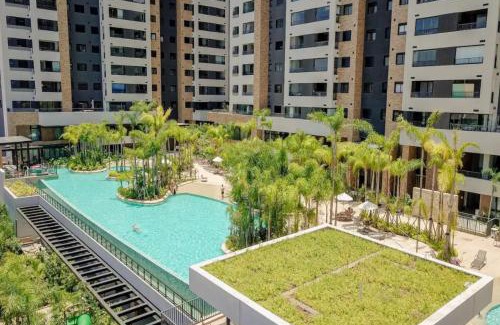 Bras Apartamento | Apto Resort Brás Piscina, Ar-condicionado