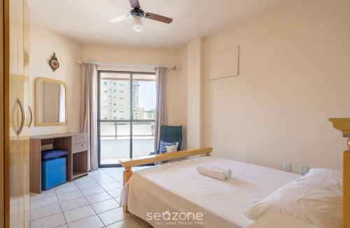 Centro Apartamento | Apto vista mar c/churrasq. em Itapema GBL601