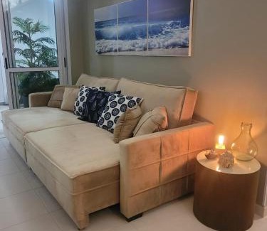 Parque Enseada Apartamento | Apto Vista-Mar - Enseada, Guarujá