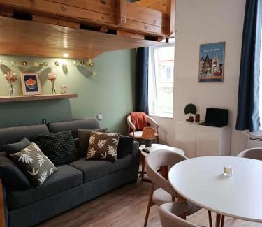 Malo-les-Bains Apartamento | AQUAE MARE Secteur plage Malo Dunkerque, capacité 2 ou famille à 4 personnes