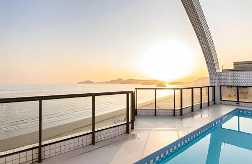 Boqueirao Apartamento | ARK Houses - Flat PetFriendly Vista-Mar com Varanda e Piscina na Cobertura