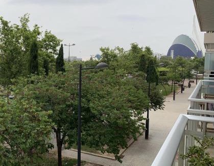 Penya-roja Apartamento | Art and Sciences view luxury apartment