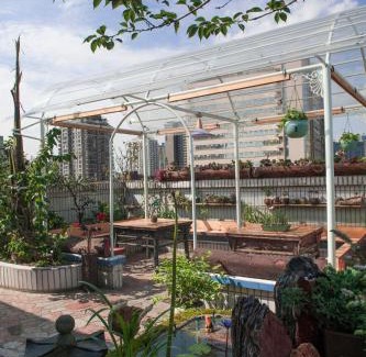 Chengdu City Centre Apartamento | Arthur's Roof-Top