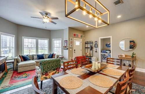 Nevada Street Casa | Artsy Bungalow with Yard in Dtwn San Antonio