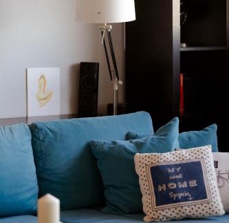 Bytom Apartamento | ArtView 9 piętro, przytulny apartament z super widokiem, King Size Bed