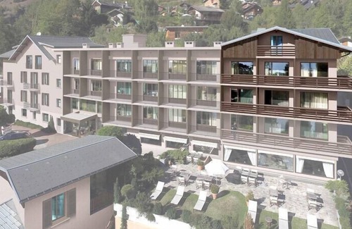 Brides-les-Bains Apartamento | Ski Spa, Les 3 Vallées, acogedor apartamento "Aster" vista a la montaña