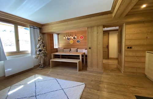 Val-d'Isere Apartamento | At the foot of the slopes, luxury and spacious apartment