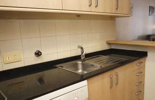 Torredembarra Apartamento | AT125 Els Pins I: Apartamento con piscina en primera línea