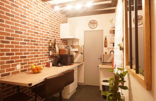 Downtown Angers Casa | Atypical, quiet maisonette-triplex in the heart of town