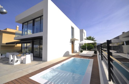 Son Serra de Marina Villa | ATZUR - Villa con vistas al mar en Son Serra De Marina. WiFi Gratis