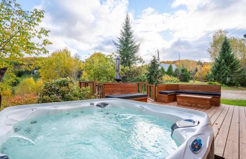 Sainte-Melanie Casa | Au Chic Chalet des Chutes Chic Cottage