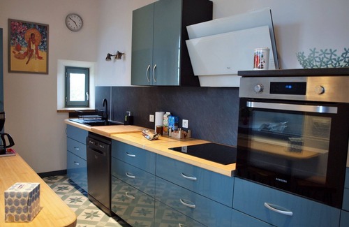 Salleles-d'Aude Apartamento | "Au fil de l'Aude", fully-equipped gîte for 4 to 6 people; plus swimming pool, spa...
