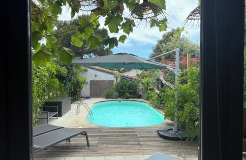 Le Cres Casa | Au Mazet de la Poulaillère (saltwater swimming pool, quiet, not overlooked)