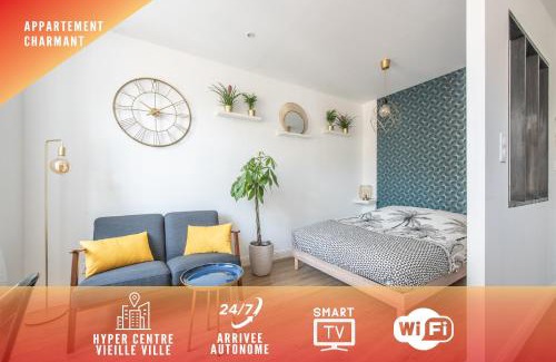 Boulogne-Centre Apartamento | Au Nouveau Boulonnais - 4 appartements charmants pour couples, familles et groupe d'amis, vieille ville et centre ville de Boulogne sur Mer