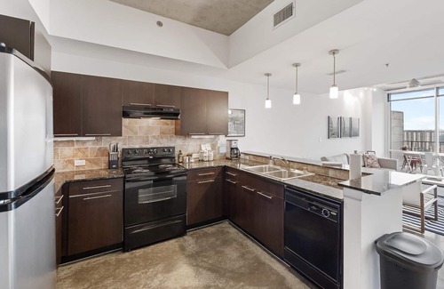 Second Street District Apartamento | Austin Modern 1BD 1BA 2nd Street District Apartment