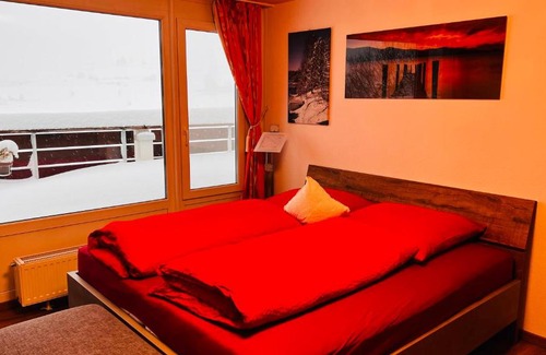 Scheidegg Apartamento | Auszeit mit Sauna und Pool