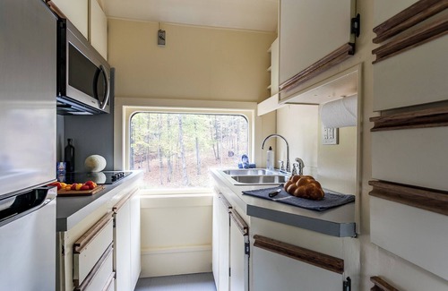 Acra Casa | Authentic 1940s Pullman Train Car Nestled in Bucolic Catskill Woods