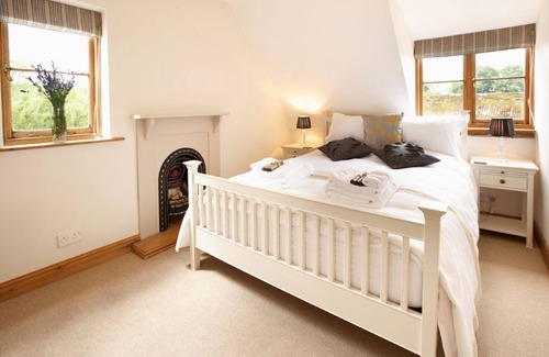 Westhide Cabaña | Pool Head Cottage es una acogedora escapada situada en Herefordshire, con vistas panorámicas.