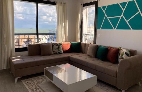 La Marsa Apartamento | Azur vue sur mer au coeur de la marsa plage