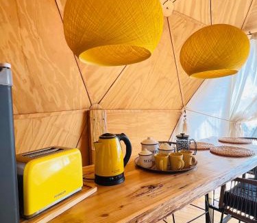 Macrozona Bahía Redonda y Primeros Faldeos Apartamento | Bóreas Ecoluxury Glamping