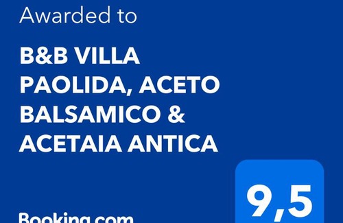 Nonantola Casa | B&B VILLA PAOLIDA,ACETO BALSAMICO & Tastings