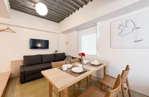 Hiroshima City Centre Apartamento | b hotel Arts Dobashi - Modern 1 BR apartment good for 6 people