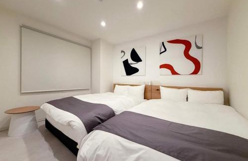 Hiroshima City Centre Apartamento | b hotel Nikkei Perfect Group Stay Central 2BR Apartment