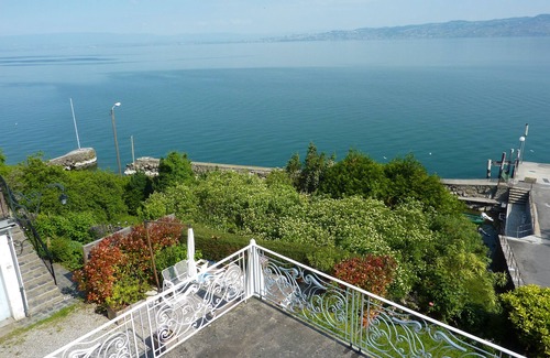Meillerie Apartamento | Balcón sobre el lago de Ginebra, cerca de Evian-les-Bains-le lac y Thollon-le ski